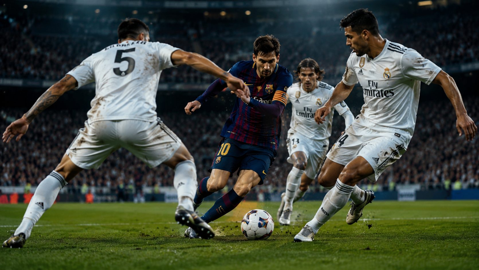 Importancia de los movimientos diagonales para romper líneas defensivas en fútbol