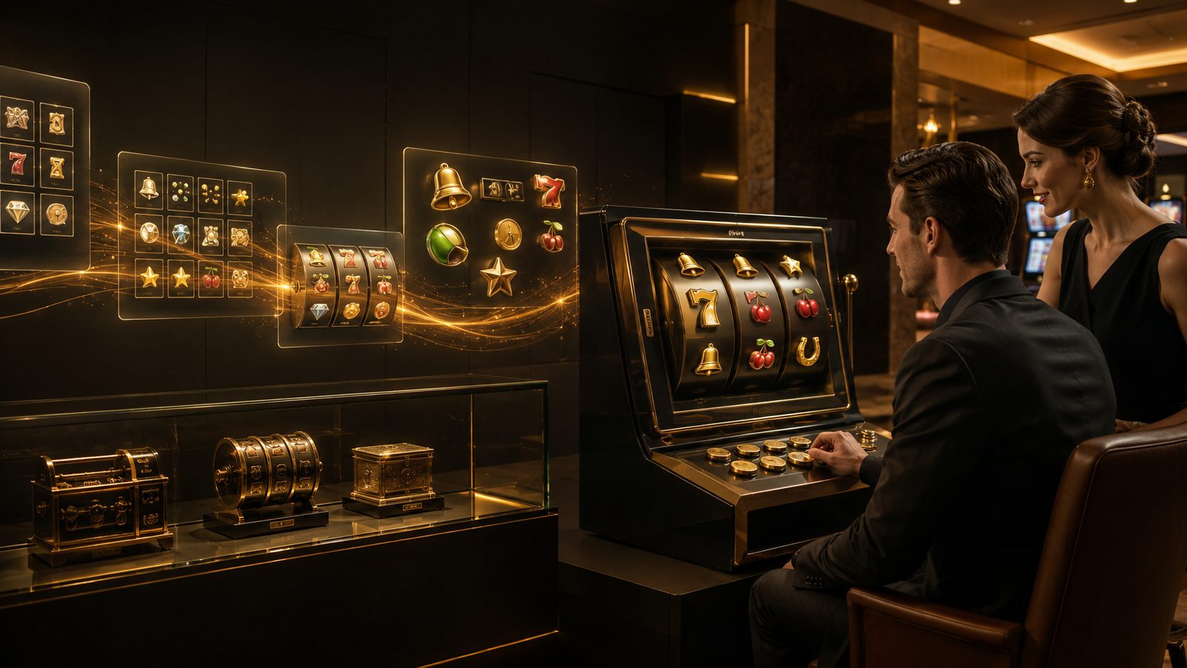 Historia de las primeras tragamonedas con efectos 3D en casinos digitales